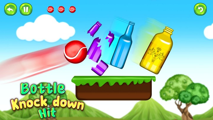 Bottle Knock Down Hit screenshot image 2_Popularmodapk.com
