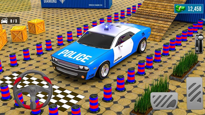 Police Car Parking Car Games screenshot image 4_Popularmodapk.com