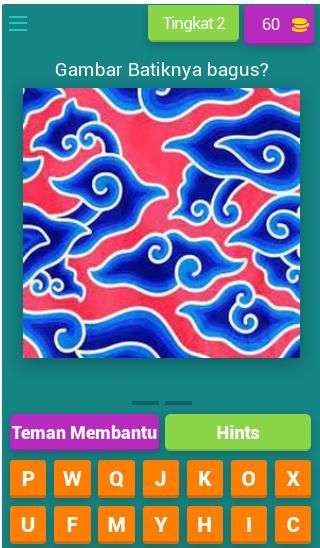 Tebak Gambar Batik screenshot image 3_Popularmodapk.com