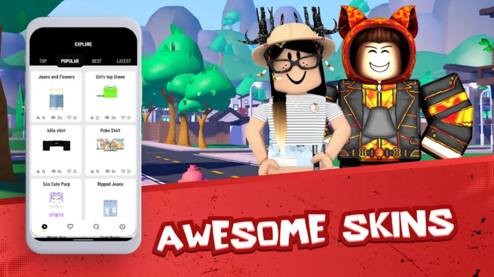 Skins for Roblox Clothing screenshot image 2_Popularmodapk.com