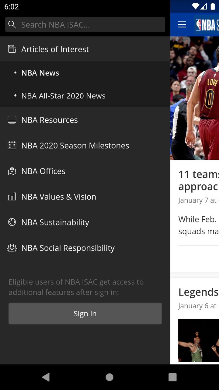 NBA ISAC screenshot image 2_Popularmodapk.com