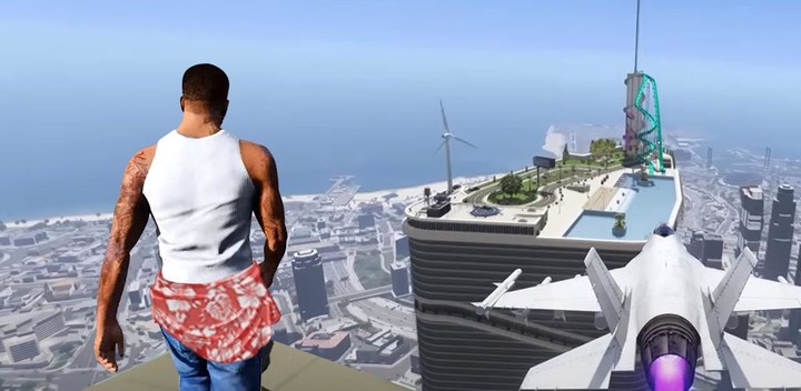 GTA V Theft Auto Craft MCPE screenshot image 1_Popularmodapk.com