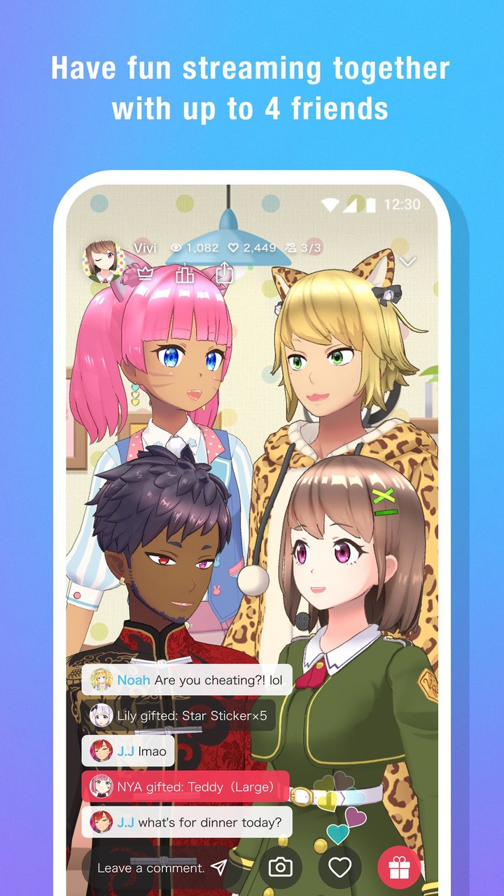 REALITY-Avatar Live Streaming- screenshot image 1_Popularmodapk.com