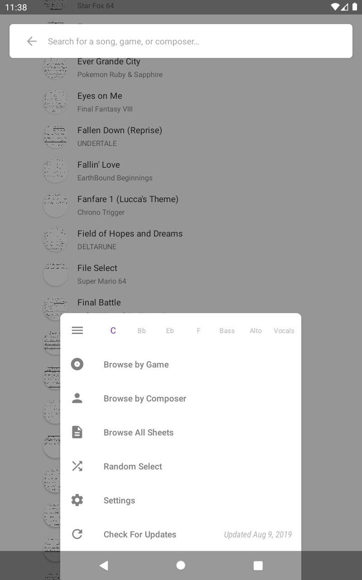 VGLeadSheets screenshot image 8_Popularmodapk.com