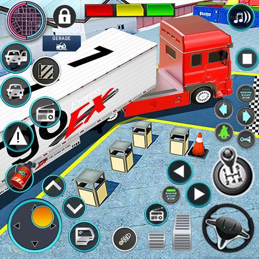 Cargo Truck Parking Games screenshot image 1_Popularmodapk.com