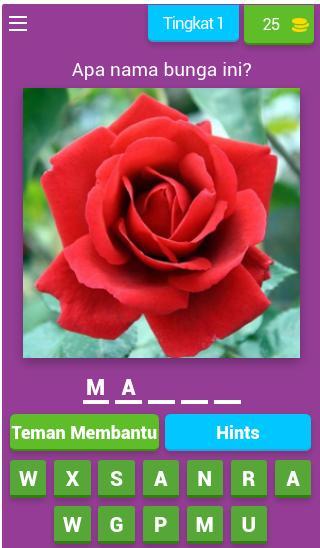 Tebak Gambar Bunga screenshot image 1_Popularmodapk.com