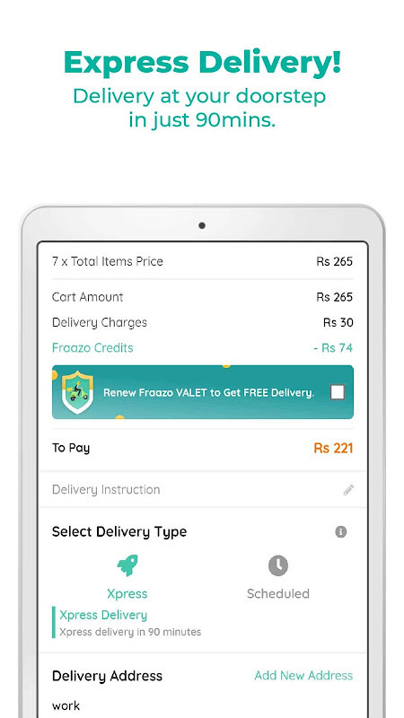 FRAAZO - Green Grocery App screenshot image 8_Popularmodapk.com