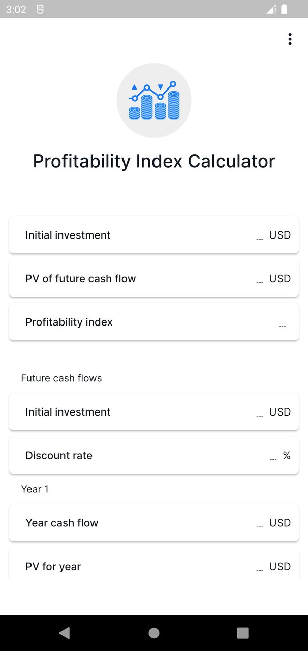 Profitability Index Calculator screenshot image 6_Popularmodapk.com