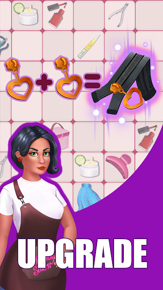Merge Beauty Salon<span>(Mod APK)</span> screenshot image 1_Popularmodapk.com