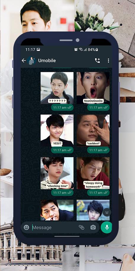 Song Jong Ki WASticker screenshot image 17_Popularmodapk.com