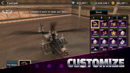 GUNSHIP BATTLE: Helicopter 3D(Global) screenshot image 22_Popularmodapk.com