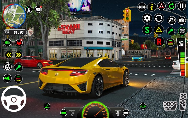 US Car Parking School Car Game screenshot image 2_Popularmodapk.com