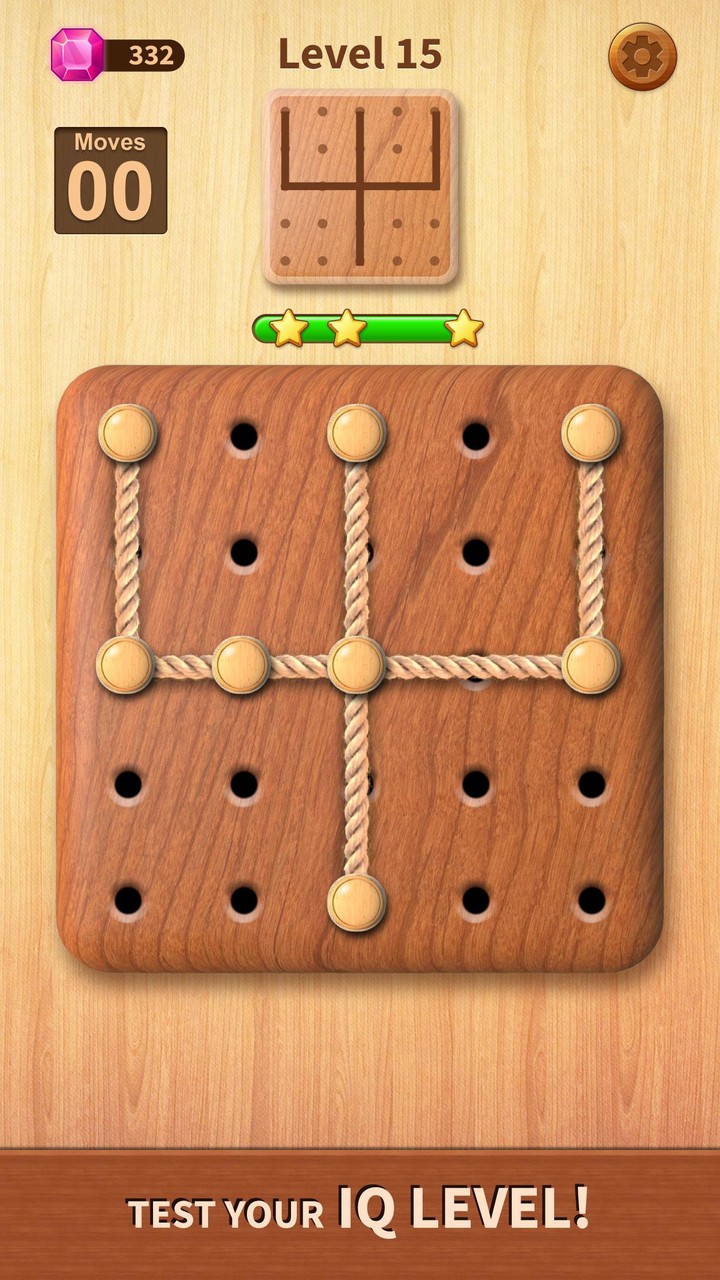 Rope Puzzle: Wooden screenshot image 9_Popularmodapk.com