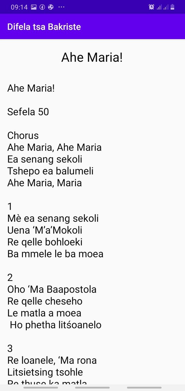 Difela tsa Bakriste Catholic screenshot image 3_Popularmodapk.com