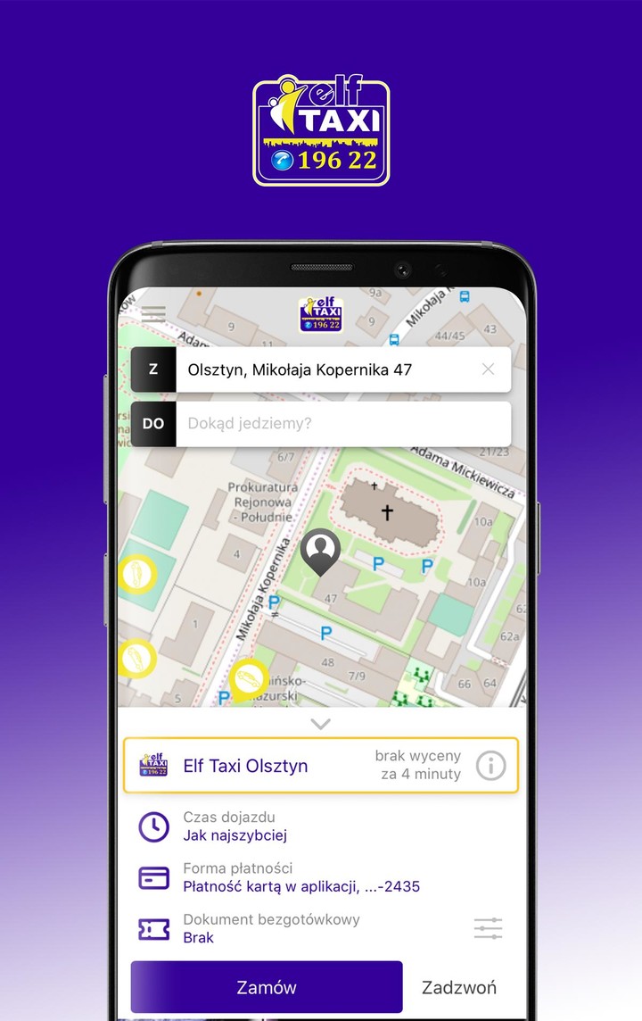 Elf Taxi Olsztyn screenshot image 7_Popularmodapk.com