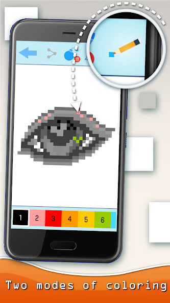 Pixyfy: pixel art and coloring<span>(Unlimited money)</span> screenshot image 3_Popularmodapk.com