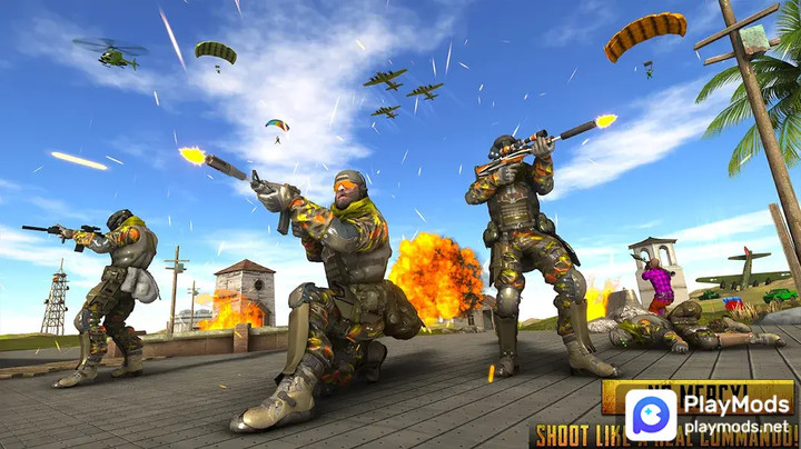 Fps Commando Shooting Games 3d<span>(Remove ads)</span> screenshot image 3_Popularmodapk.com