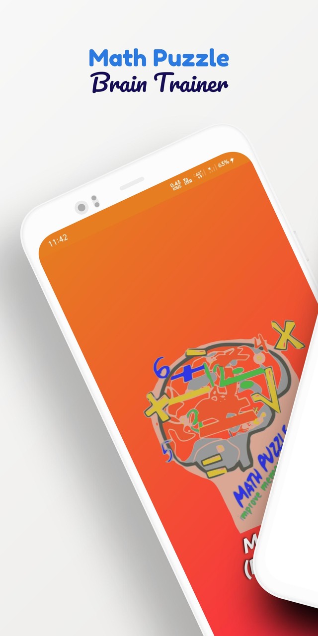 Math Puzzle ( Brain Trainer ) screenshot image 1_Popularmodapk.com