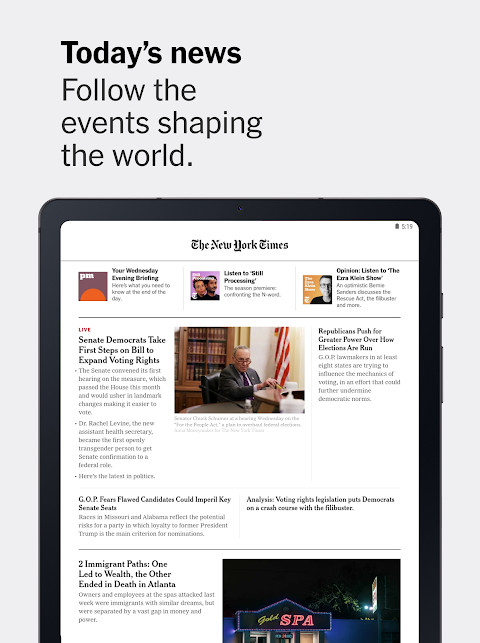 The New York Times<span>(mod)</span> screenshot image 5_Popularmodapk.com