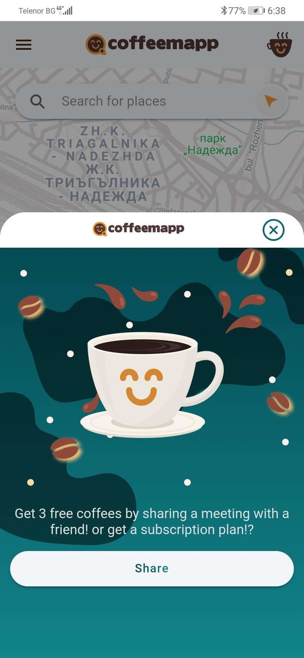 coffeemapp screenshot image 4_Popularmodapk.com