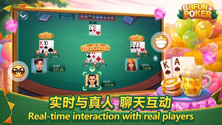 Bfun Poker - 拉米麻将和好友一起玩 screenshot image 17_Popularmodapk.com