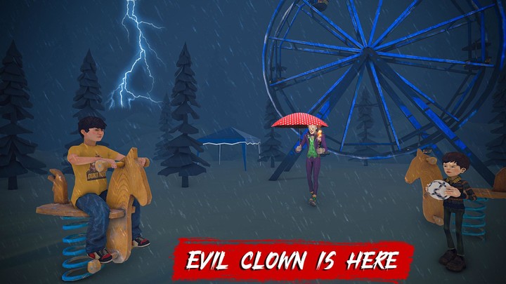 Scary Clown Horror Ghost screenshot image 3_Popularmodapk.com