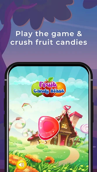 Fruit Candy Blast Sweet Match<span>(Unlock all levels)</span> screenshot image 1_Popularmodapk.com