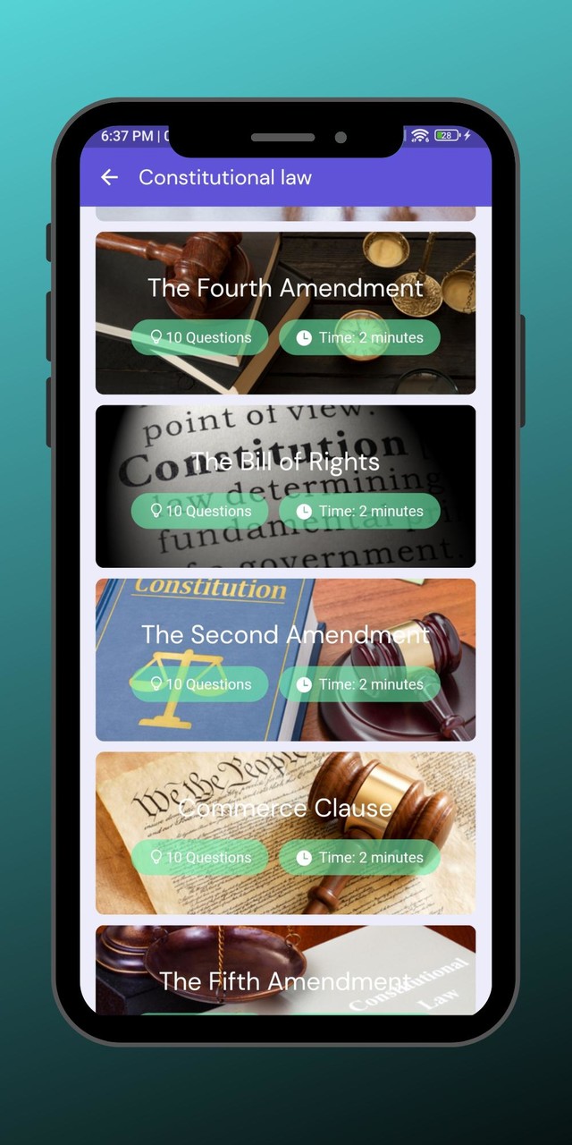 Legal Mastery Quiz screenshot image 3_Popularmodapk.com