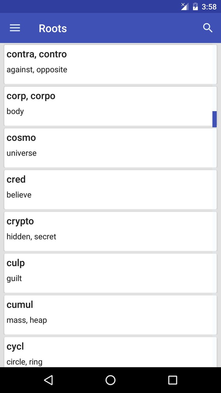 Root Words : Prefix Suffix screenshot image 4_Popularmodapk.com