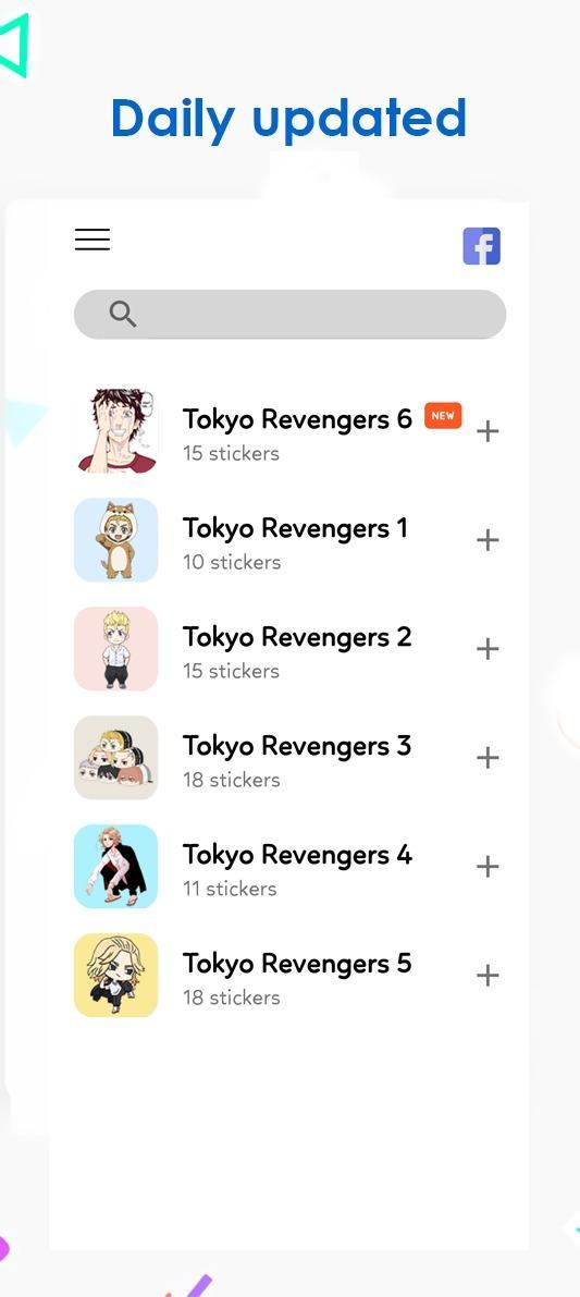 Tokyo Revengers Stickers screenshot image 21_Popularmodapk.com