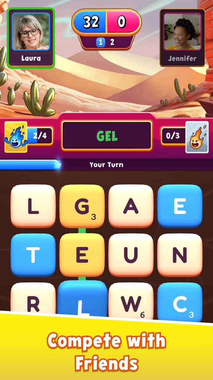 Word League: Online Game screenshot image 1_Popularmodapk.com