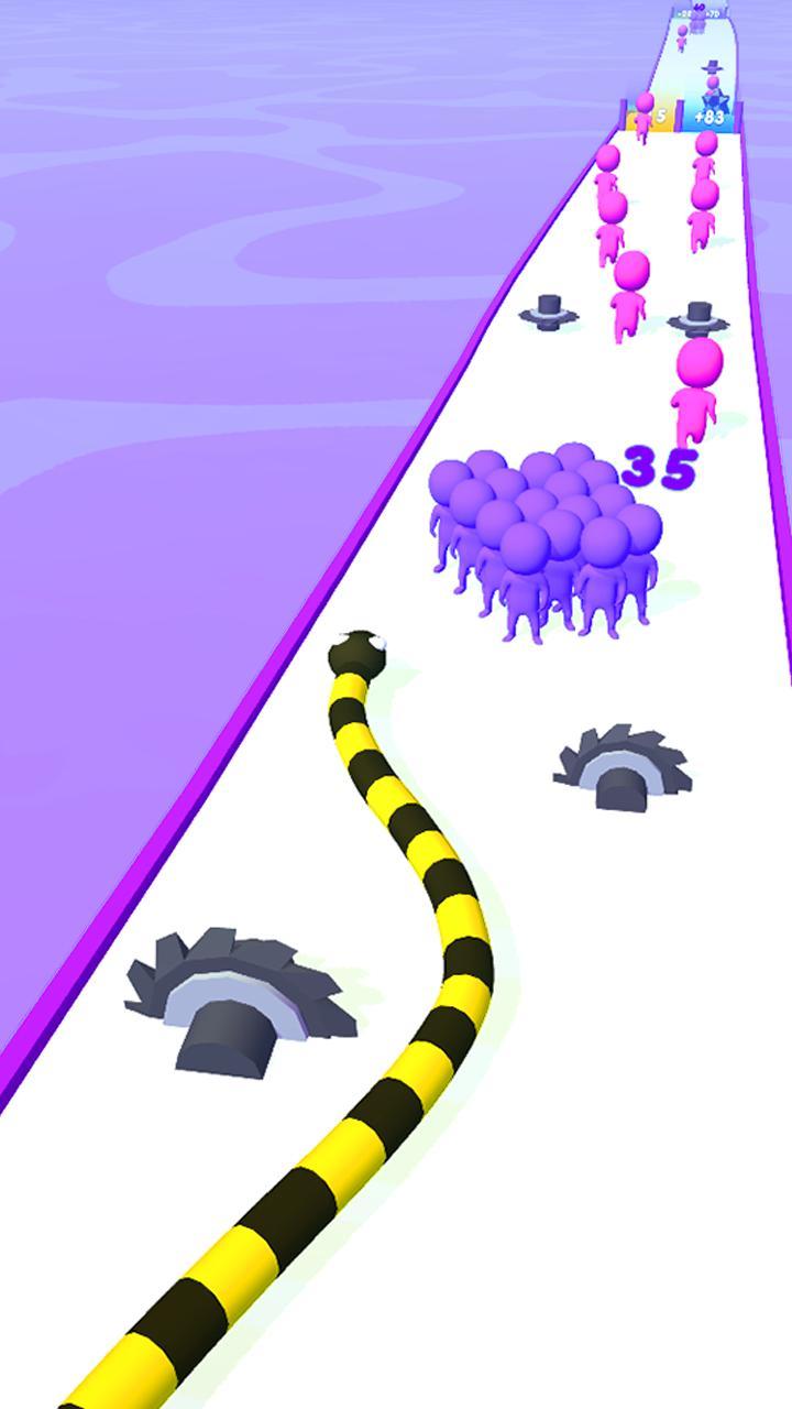 Snake Run 3D - Snake Game 2022 screenshot image 3_Popularmodapk.com
