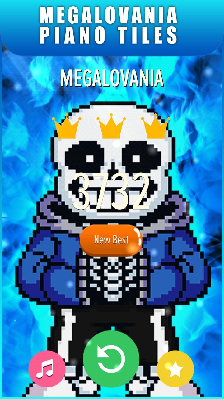 Piano Tiles: MEGALOVANIA SANS screenshot image 4_Popularmodapk.com