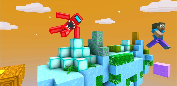 Craft Parkour: 3D Blocky Race screenshot image 4_Popularmodapk.com