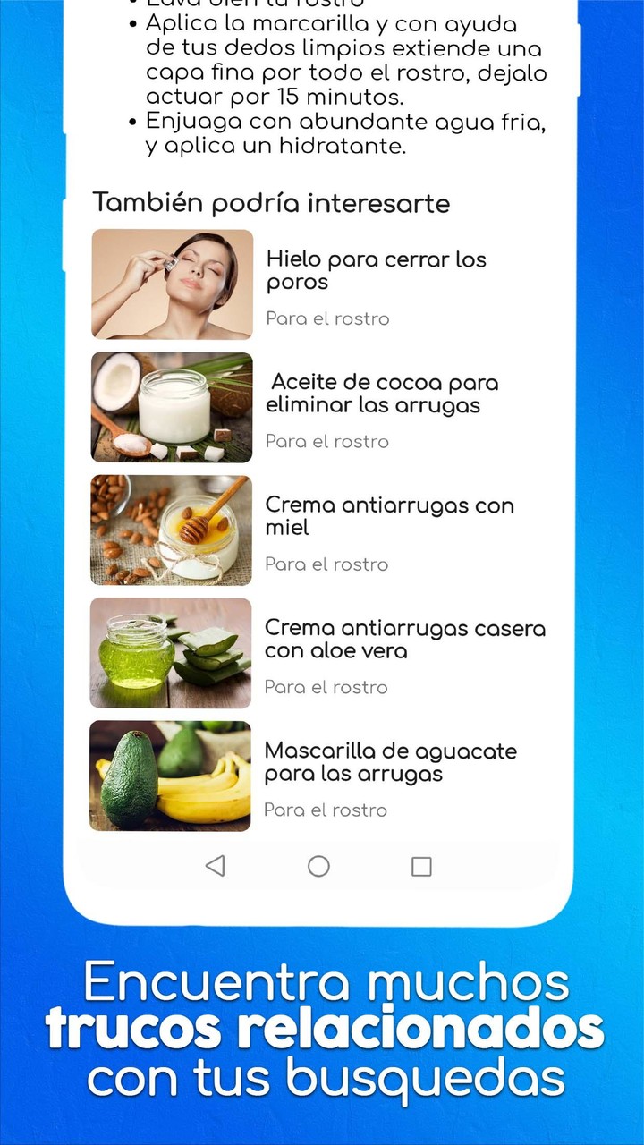 Trucos de Belleza Caseros screenshot image 10_Popularmodapk.com