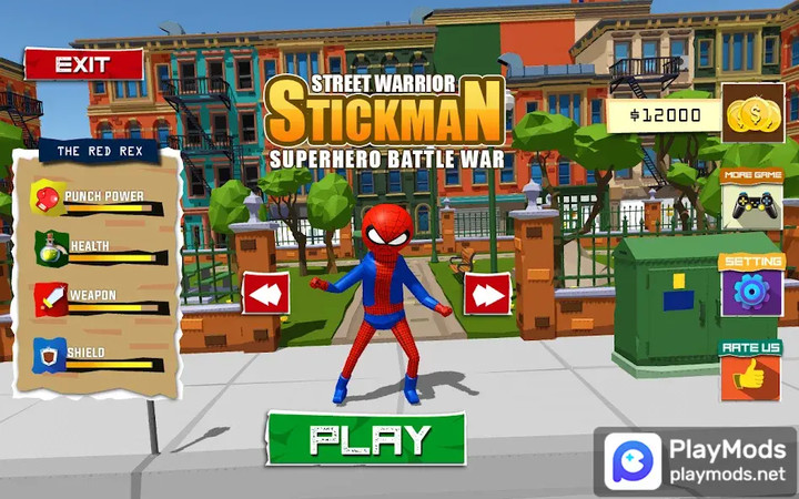 Stickman War City Fighter Gang<span>(Remove ads)</span> screenshot image 2_Popularmodapk.com