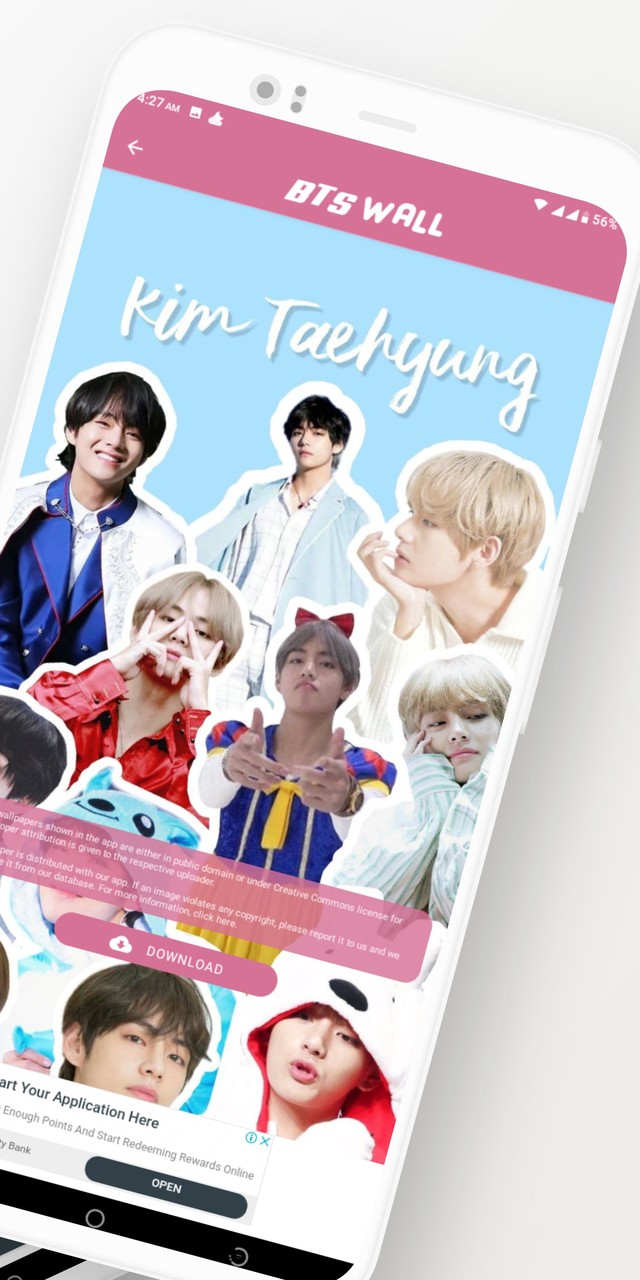 BTS KPOP Star Premium Wallpaper HD/4K screenshot image 1_Popularmodapk.com