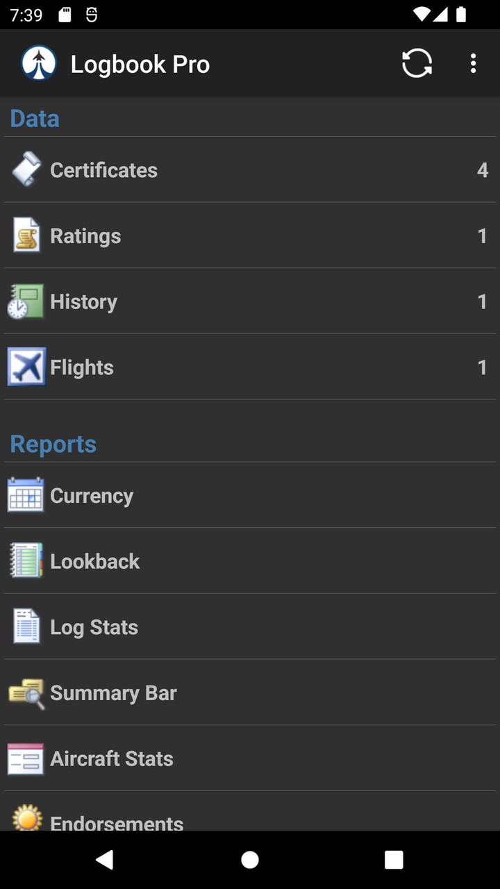 Logbook Pro Flight Log screenshot image 1_Popularmodapk.com