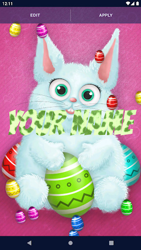 Easter Rabbit Live Wallpaper screenshot image 4_Popularmodapk.com