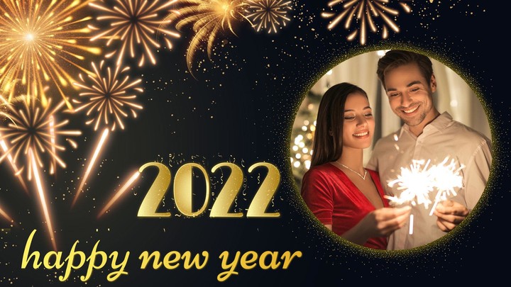 Happy New Year Photo Frame 2022 - Photo Editor screenshot image 2_Popularmodapk.com