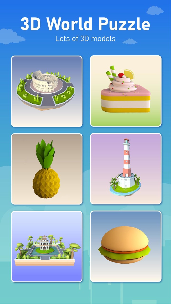 三维世界拼图破解版<span>(mod)</span> screenshot image 2_Popularmodapk.com