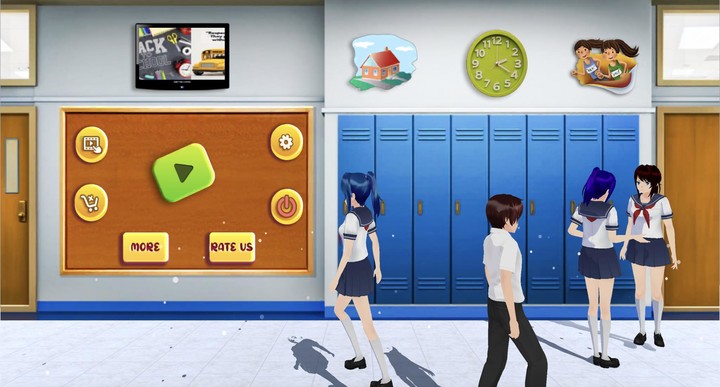 Yandere School Life screenshot image 1_Popularmodapk.com