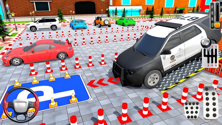 Police Prado Car Parking Drive screenshot image 2_Popularmodapk.com