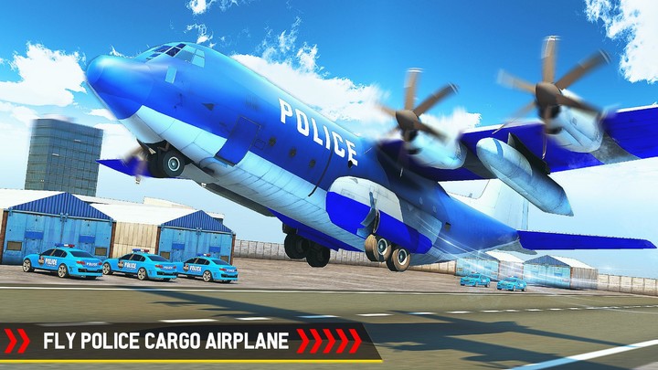 Cargo Airplane Police Vehicle screenshot image 1_Popularmodapk.com