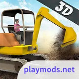 Excavator Crane Simulator Game<span>(Unlock all)</span>2.7_Popularmodapk.com