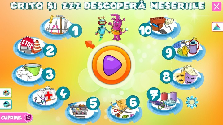 Crito si Zzz - Meseriile screenshot image 1_Popularmodapk.com