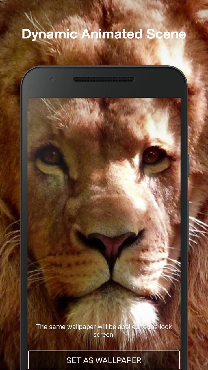 Real 3d Animals Live Wallpaper screenshot image 2_Popularmodapk.com
