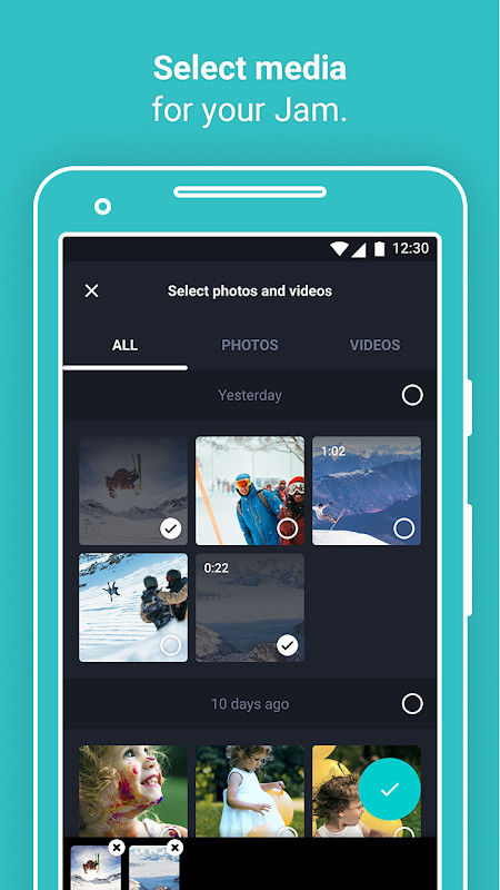 Jam Video Maker - Easy way to make video screenshot image 3_Popularmodapk.com