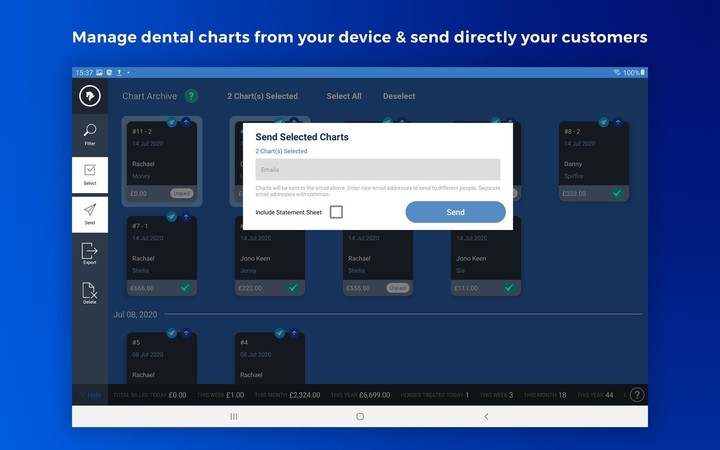 Pimbury Dental: Equine Dentistry Charting screenshot image 3_Popularmodapk.com
