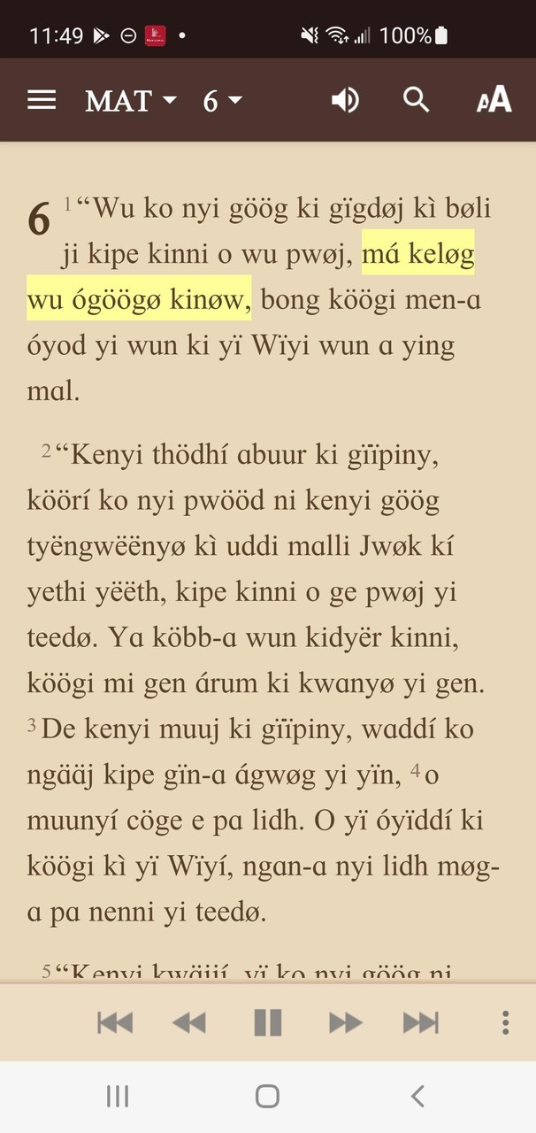 Shilluk Bible screenshot image 6_Popularmodapk.com